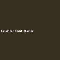 G&uuml;nstiger Stahl-Klositz