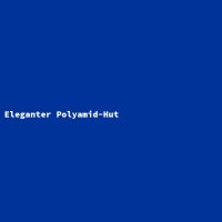 Eleganter Polyamid-Hut
