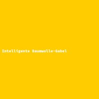 Intelligente Baumwolle-Gabel