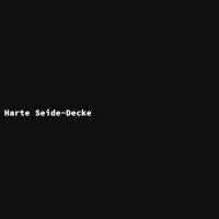 Harte Seide-Decke
