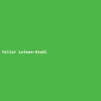 Toller Leinen-Stuhl