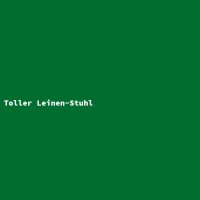 Toller Leinen-Stuhl