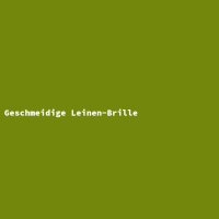 Geschmeidige Leinen-Brille