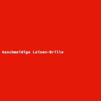 Geschmeidige Leinen-Brille