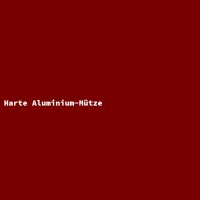 Harte Aluminium-M&uuml;tze